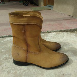Frye Cara Roper Boots (Short)